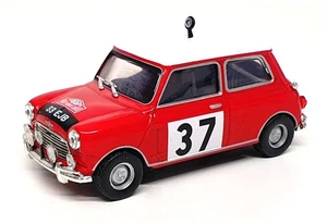 Altaya 1/43 Scale 056 - Mini Cooper S Monte Carlo 1964 #37 Hopkirk/Liddon - Picture 1 of 5