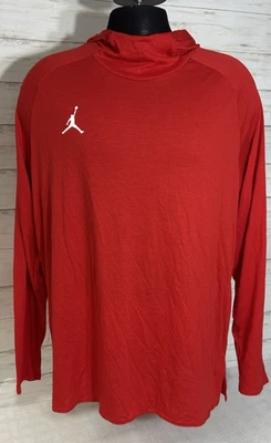 NUEVO Nike Air Jordan 23 Alpha Camisa Seca Hombres XXL Ligera Con Capucha Dri-Fit AO9221 Foto 1 de 4