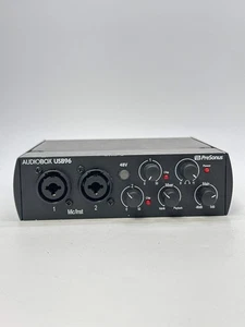 PreSonus AudioBox USB Pro Audio Interface Black w/ Power Cable & Data Cable - Picture 1 of 7