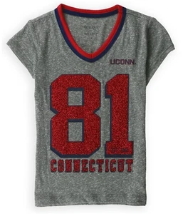 Justice University Of Connecticut T-Shirt Grey 6 - Picture 1 of 1