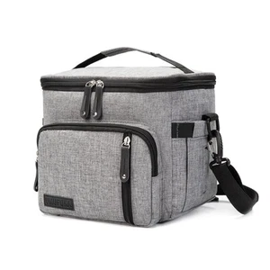 Insulated Lunch Bag for Women Men Leak-proof Soft Adults Lunch Cooler Bag Reu... - Picture 1 of 7