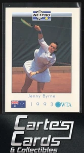 Jenny Byrne 1993 NetPro Tour Stars Tennis #W5 RC Rookie - Picture 1 of 2