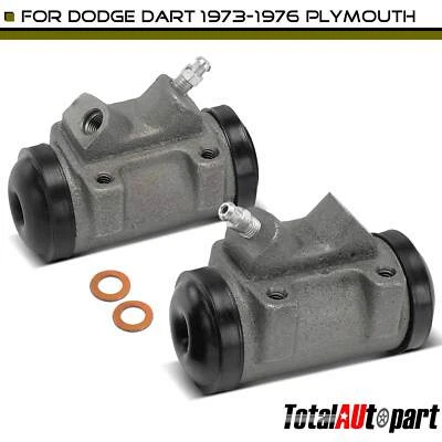 2x Cilindro de rueda de freno de tambor para Dodge Dart Plymouth Scamp delantero izquierdo y derecho Foto 1 de 4