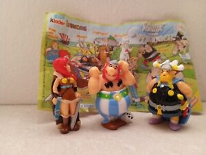 Ferrero Ü-Ei - Asterix und die Wikinger - 2007 - 3 Figuren 1BPZ