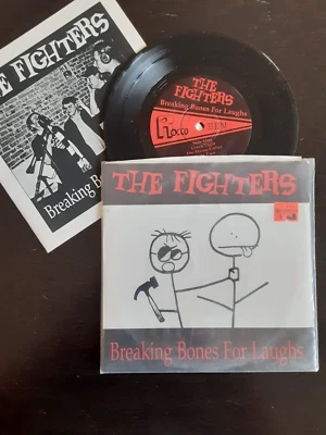 The Fighters 7" Rocco Records Screeching Weasel Vindictives Mushuganas punk oop - Image 1 of 4