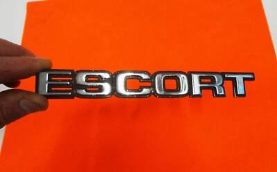 Ford Escort 1996 1997 1998 1999 emblema escritura placa de identificación logotipo insignia Foto 1 de 4