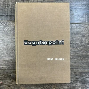 VTG 1959 Counterpoint by Kent Kennan (Professor of Music University of Texas)  - Imagen 1 de 10
