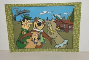 HANNA BARBERA YOGI BEAR BOO BOO CINDY MR RANGER JELLYSTONE CAMPGROUND POSTCARD - Picture 1 of 2