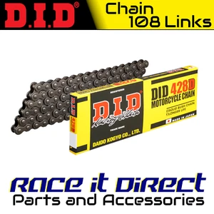 DID Chain for Honda CT125 Hunter cub 2021-2022 Black D - Picture 1 of 9