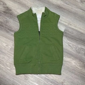Olive green warm Old Navy kids 14 vest - Picture 1 of 6