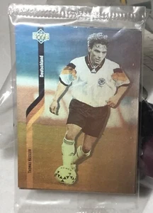 Juego de 6 hologramas de tarjeta de redención por correo de la Copa del Mundo de cubierta superior 1994 equipo alemania - Imagen 1 de 2