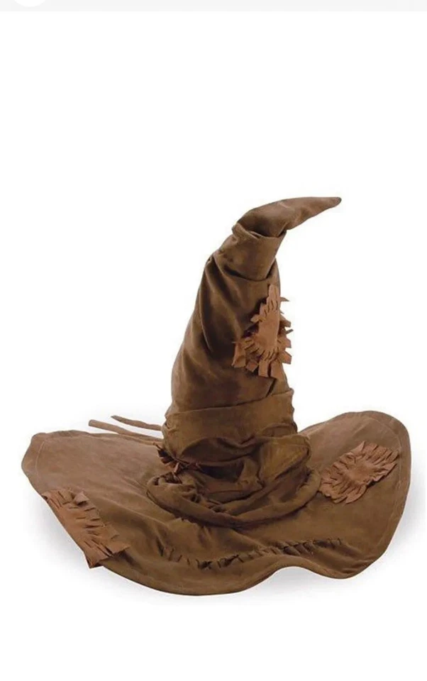 Harry Potter Sorting Hat  Brown Rubies Wizard Halloween - Image 1 of 4