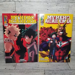 My Hero Academia Vol 1 & 2 Shonen Jump Comics 2020 printings VG Condition! - Picture 1 of 5