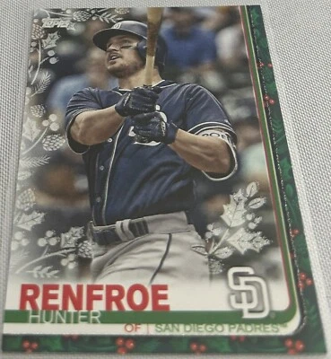 2019 Topps Holiday Walmart Baseball Hunter Renfroe San Diego Padres #HW13 - Image 1 of 2