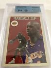 2000-01 Fleer Glossy Shaquille O’Neal Auto Card JSA Lakers Championship