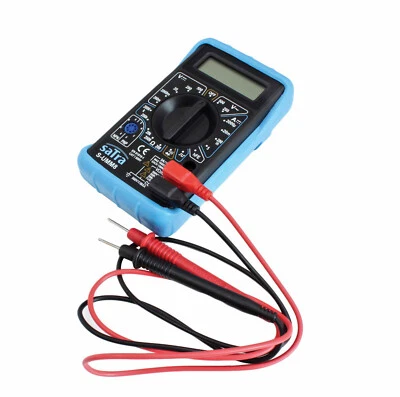 Kfz AC DC Digital Multimeter Batterietester Strom Spannung Widerstand Messgerät - Bild 1 von 2