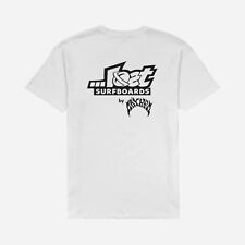 LOST - Mens Lost Surfboards By Mayhem T-Shirt - White - Short Sleeve Top