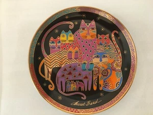 Laurel Burch Fabulous Felines Limited Ed. Porcelain Plate Vintage 1994 RA 1650 - Picture 1 of 2