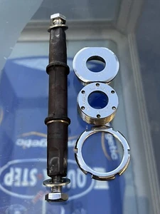 Vintage Sugino 1.37 x24T Japan Bike Bottom Bracket Set Old School - Picture 1 of 7