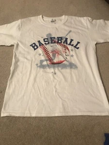Boys Youth Large Short Sleeve Top New With Tags Baseball - Picture 1 of 2