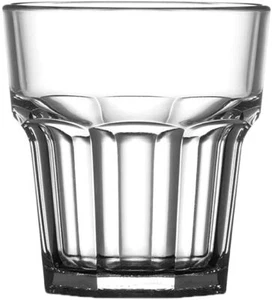 Clear Polycarbonate Elite Remedy Rocks Glass - 9oz Unbreakable & Reusable Glass - Picture 1 of 3