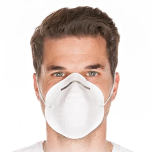 50x Gesichtsmaske weiß Mund-Nasen- Industriemaske-Einwegmaske  Maske NEU - Bild 1 von 1