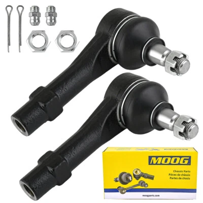 MOOG Front Outer Tie Rods Ends Set For Ford 1998-2003 Explorer 1998-2011 Ranger Foto 1 de 4