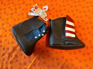Rising Star Bebé Bandera Americana EE. UU. Botas Zapatos 6-9 Meses Patriótico Bota de Vaquero - Imagen 1 de 5
