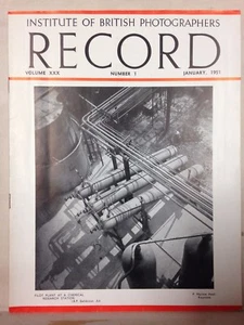 Institute of British Photographers Record: Volume 30, Number 1 1951 January - Picture 1 of 1