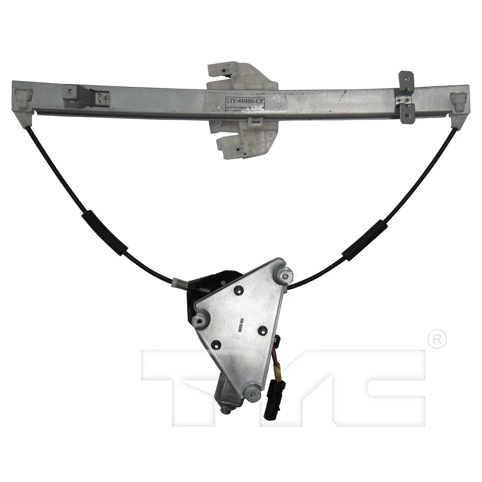 Regulador de ventana eléctrica con motor para 07-07 Jeep Liberty pasajero delantero derecho Foto 1 de 3