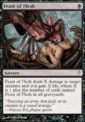 Feast of Flesh - ColdSnap #56/155 MTG Magic The Gathering - Image 1 of 1