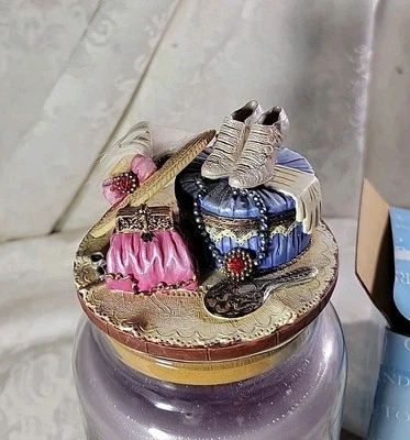 Our American Gift Candle Topper Victorian Lady se adapta a tarro YC Lg - Nuevo en caja Foto 1 de 4