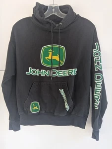 Sweat à capuche graphique John Deere adulte petit Pacific & Co beaucoup de logos - Photo 1/10