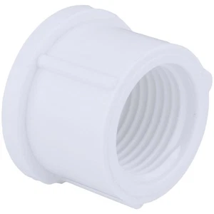 Charlotte Pipe 1/2 In. FIP Schedule 40 Threaded PVC Cap PVC 02117 0800HA - Picture 1 of 1