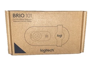 Logitech Brio 101 Full HD 1080p Webcam Made for Meetings-black new! - Picture 1 of 2