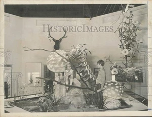 1970 Pressefoto Ausstellung in einem Charlotte Museum - LRA63561 - Bild 1 von 2