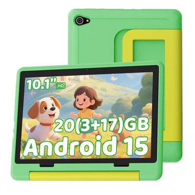 10.1 Inch tablet for kid 3-12 20GB RAM 64GB ROM(TF 1 TB) IPS LCD HD Android 15 - Image 1 of 4