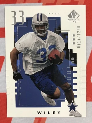 2000 SP Authentic #104 Michael Wiley Dallas Cowboys Future Watch /1250 - Image 1 of 2