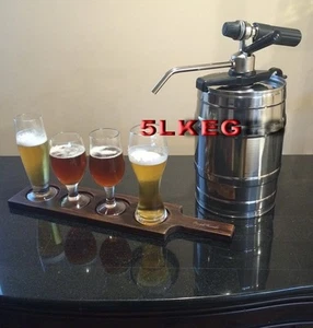 Fass-Frisch 5L Mini Party Keg Draft Beer Tap Dispenser Portable Home Brew Bar - Picture 1 of 3