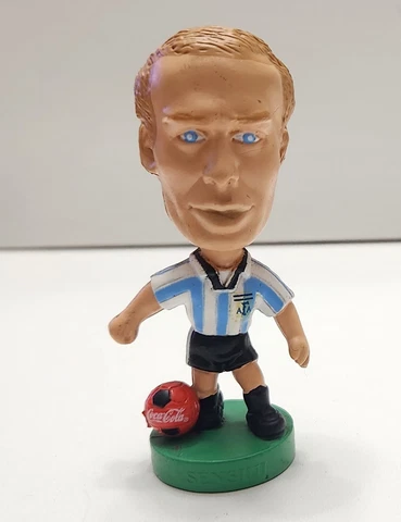 Roberto SENSINI Argentina player FIFA WORLD CUP FRANCE 98 CocaCola promo PVC Cover