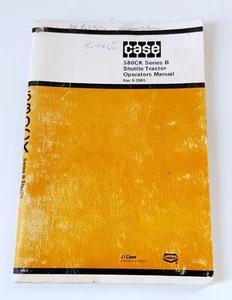 Manual de operadores de tractor lanzadera Case 580ck serie B 9-2985 EE. UU. - Imagen 1 de 6
