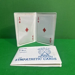 Emerson and West Present Magic Ronnay with Sympathetic Cards Vintage RARE - Picture 1 of 7