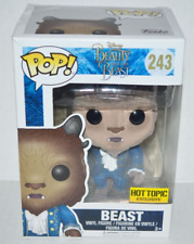 Funko POP! Disney Beauty and the Beast #243 Flocked Figure Hot Topic Exclusive
