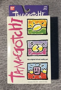 New in Box BANDAI Original 1996/1997 Tamagotchi Virtual Pet Teal/Purple #1800 - Picture 1 of 5