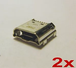 x2 Micro USB Ladedock Port für Samsung Galaxy Tab 4 7.0 SM-T230 SM-T231 - Bild 1 von 3