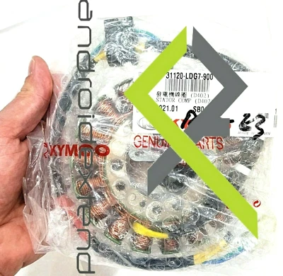 KYMCO XCITING500i/Ri STATOR GENERATOR 31120-LDG7-900 (D402) DIRECT FUEL INJECTED - Image 1 of 4