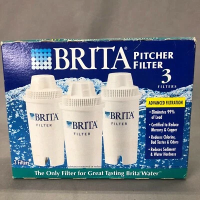 BRITA PITCHER FILTER 3 PACK NEW IN OPEN BOX - Image 1 of 4