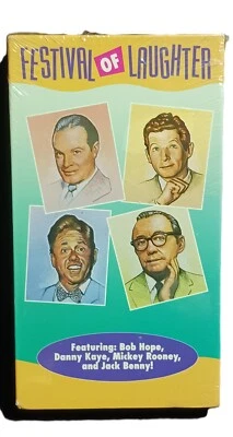 FESTIVAL OF LAUGHTER- Factory Sealed VHS Tape 5 Hours Classic Comedy - Image 1 of 4
