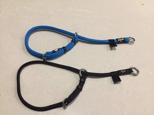 ADJUSTABLE Zendi Dog Training soft gentle rope slip check choker collar - Picture 1 of 7