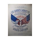 CARTIER Jules Les Gardes Lafayette Chant Piano XIXe